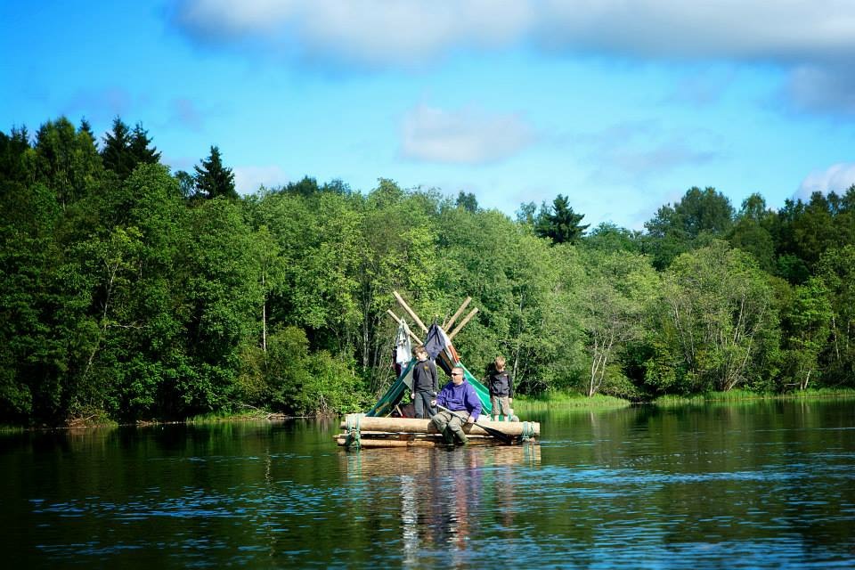 Timber Rafting in Sweden
